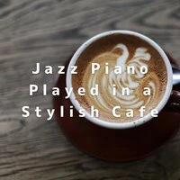 Jazz Piano Played in a Stylish Cafe