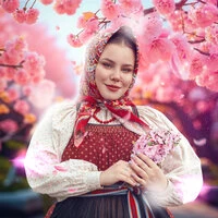 На речке