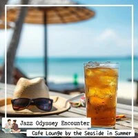Cafe Lounge by the Seaside in Summer
