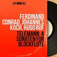 Telemann: 4 Sonaten für Blockflöte