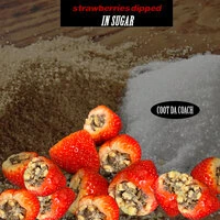 Strawberries Dipped in Sugar