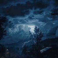 Serene Thunder Sounds for Mindful Meditation