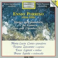 Ennio Porrino: Musica per pianoforte e da camera
