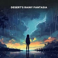 Desert's Rainy Fantasia