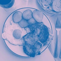 Easy Background for Coffee and Lunch