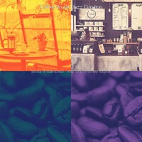 Backdrop for Double Espressos - Vintage Vibraphone and Tenor Saxophone