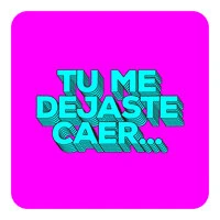 Tu Me Dejaste Caer...