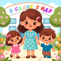 В садик я иду (Детская песня)