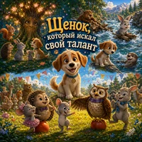 Щенок, который искал свой талант (Детские сказки на ночь)