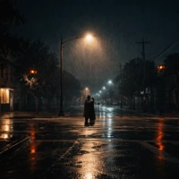 на перекрёстке