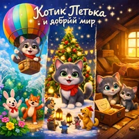 Котик Петька и добрый мир (Детские сказки)