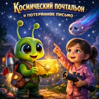 Космический почтальон и потерянное письмо (Детская сказка)