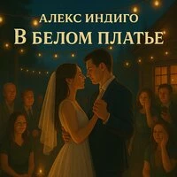 В белом платье