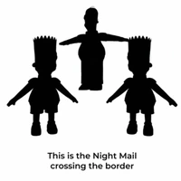 YOU VS HOMER (Night Mail) X BAD APPLE MASHUP