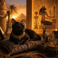 Египетский Сон Кошки (Древнеегипетская Музыка Для Кошек Cat Music Музыка Для Сна Кошки И Расслабления)