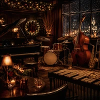 Зимний Элегантный Вальс. Winter Waltz Jazz, Классическая Фоновая Музыка Для Сна, Релакса, Кафе И Праздничного Настроения