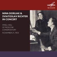 Концерт в Малом зале Московской консерватории, 21 ноября 1953 г.