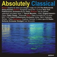 Mozart: Quartet for Oboe and Strings in F Major - Brahms: Hungarian Dance No.1 in G Minor, Trio for Clarinet, Violoncello and Pi