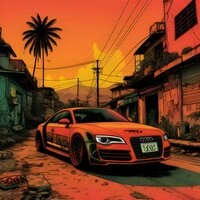 Audi Black Blindao