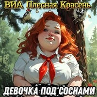 Девочка под соснами