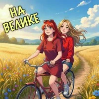 На велике