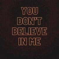 You Don't Believe In Me