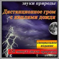 Дистанционное гром с каплями дождя: звуки природы: специальное издание