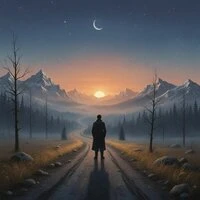 выхожу один я на дорогу
