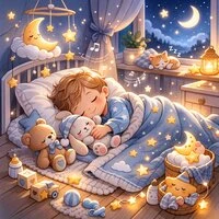 Спокойный вечер и мягкие детские сны