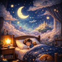Тепло тихой детской ночи