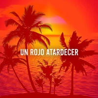 Un rojo atardecer