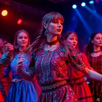 На горе-то калина