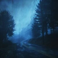 gloomy forest