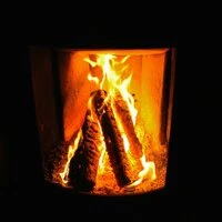 Evening Fireplace - Relaxing and Warm