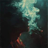 В сигаретном дыму