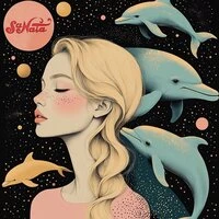Dolphins in the sky