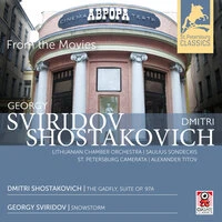 From the Movies Shostakovich: The Gadfly / Sviridov: Snowstorm