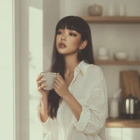 Morning Coffee Blue